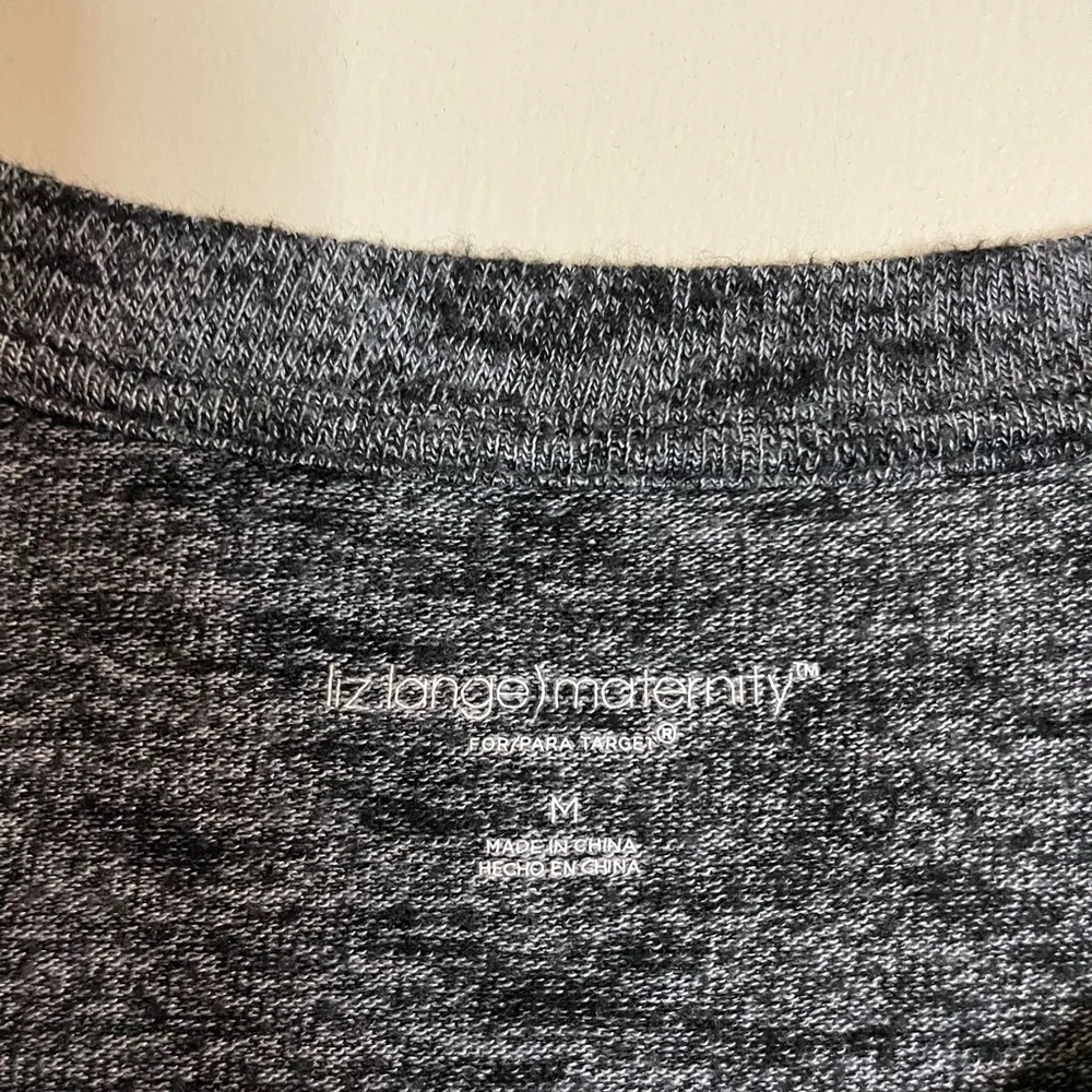 Liz Lange Maternity long sleeve top. Size Med. Good condition. - Picture 2 of 3